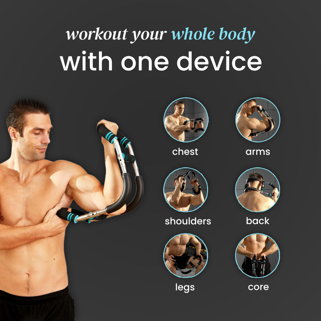 AlphaBar Pro - Advanced Full Body Strength & Muscle Builder